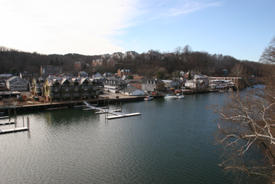 Town of Occoquan as seen from across the Occoquan Rivr