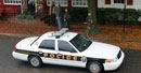 The Occoquan Police Car leading the way