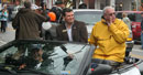 Delegate Paul Nichols, seated, with Mayor Earnie Porta and Congressman Gerald Connolly