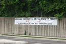Banner at Commerce Street and Gordon Blvd announcing the Occoquan Craft Show