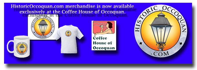 Historic Occoquan merchandise is now available exclusively at the Coffee House of Occoquan
