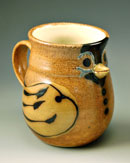 “Bird Mug” by Marianne Cordyack of Reston, VA (salt-fired stoneware)