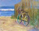 Bicycle Escape, 8”x10”, Acrylic