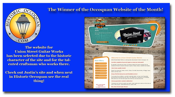 Occoquan website of the month