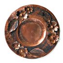 Dogwood Platter” by Anne Jordan – Copper Work
