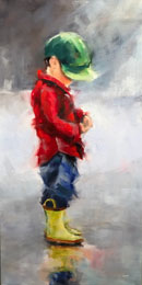 “Still Treasure Hunting” 10x20, oil