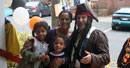Captain Jack with Andre of Bambini's Boutique