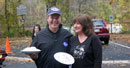 Paul Nichols and Claudi Cruise both ready to throw their pies