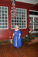 Mila during the Occoquan Ghost Walk